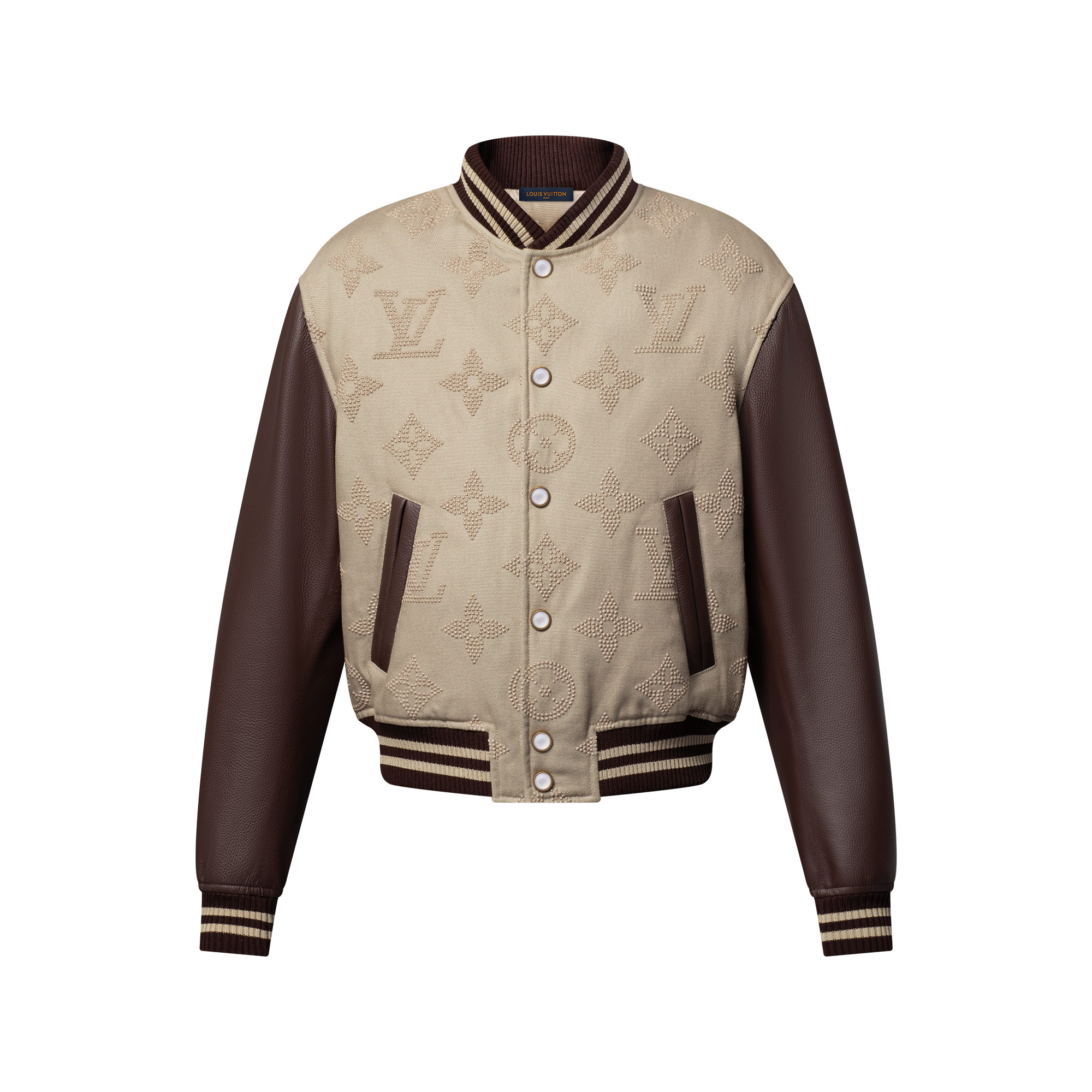 Monogram Embroidered Varsity Blouson - High-End Ready-to-Wear